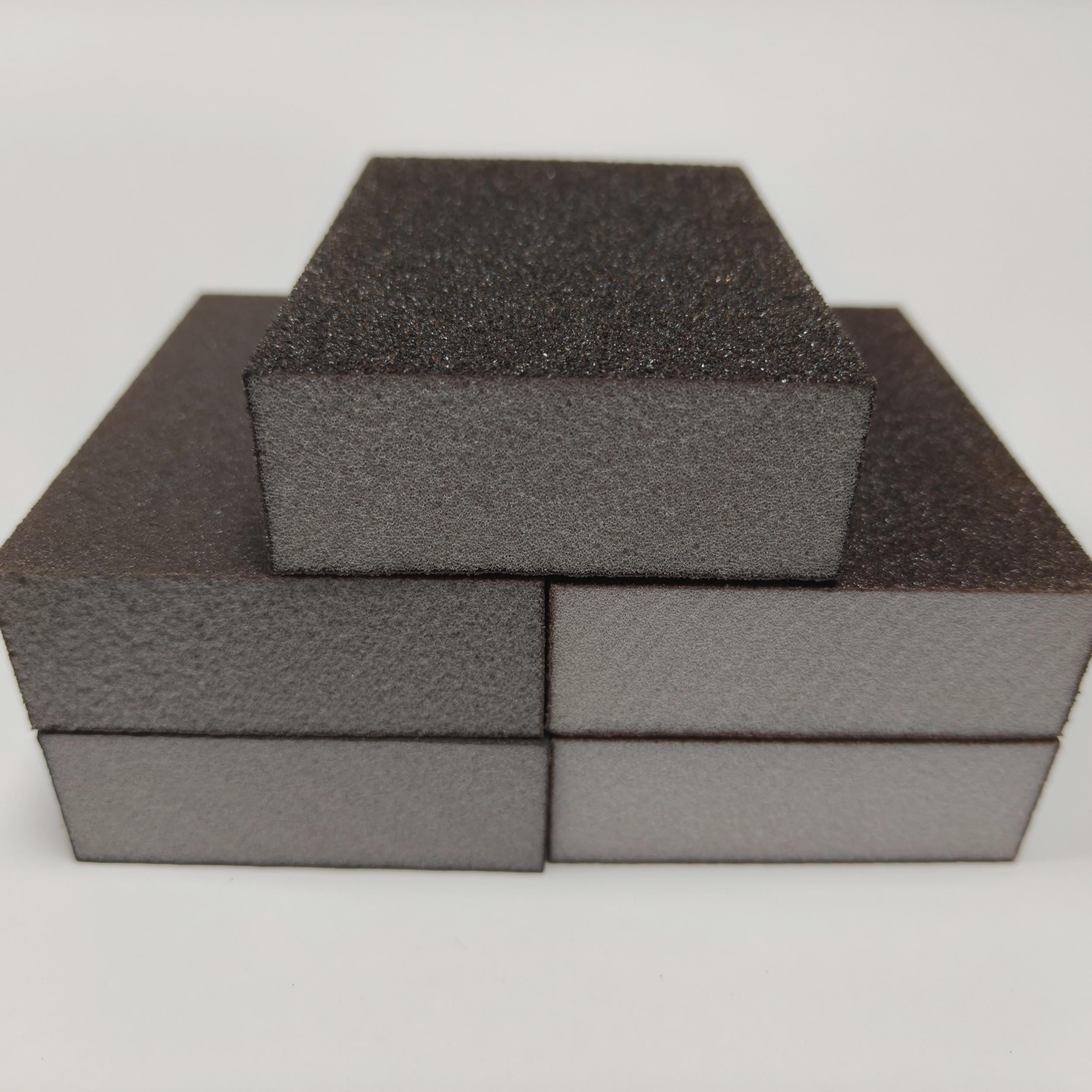 5pcs Durable Sanding Sponge & 5 Sand Blocks 60-220 Grit Coarse Fine Washable
