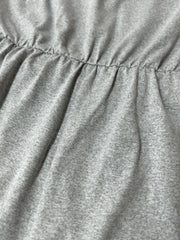 Casual Surplice Neck Jumpsuit Short Sleeve Elastic Bottom