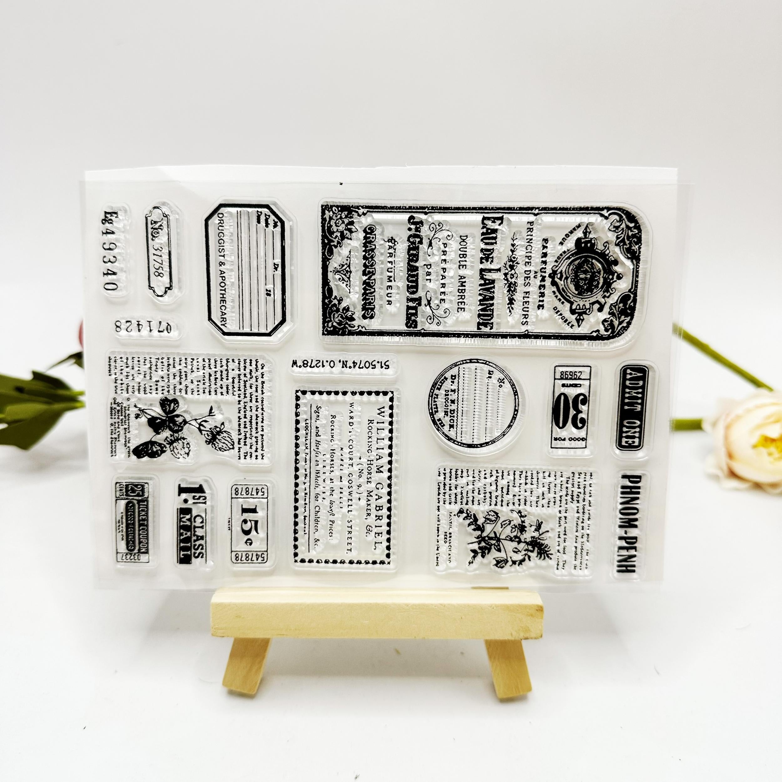 1pc Transparent Seal Stamps