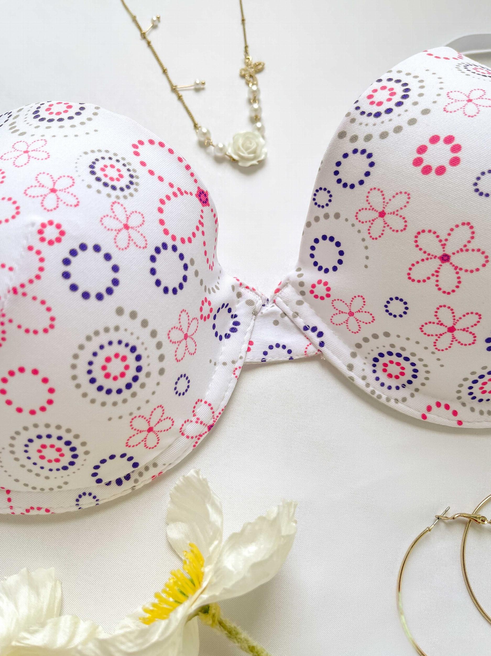Floral Print Push Up & Full Coverage Bras