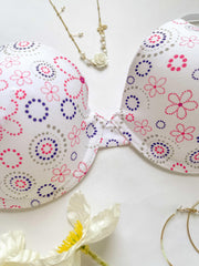 Floral Print Push Up & Full Coverage Bras