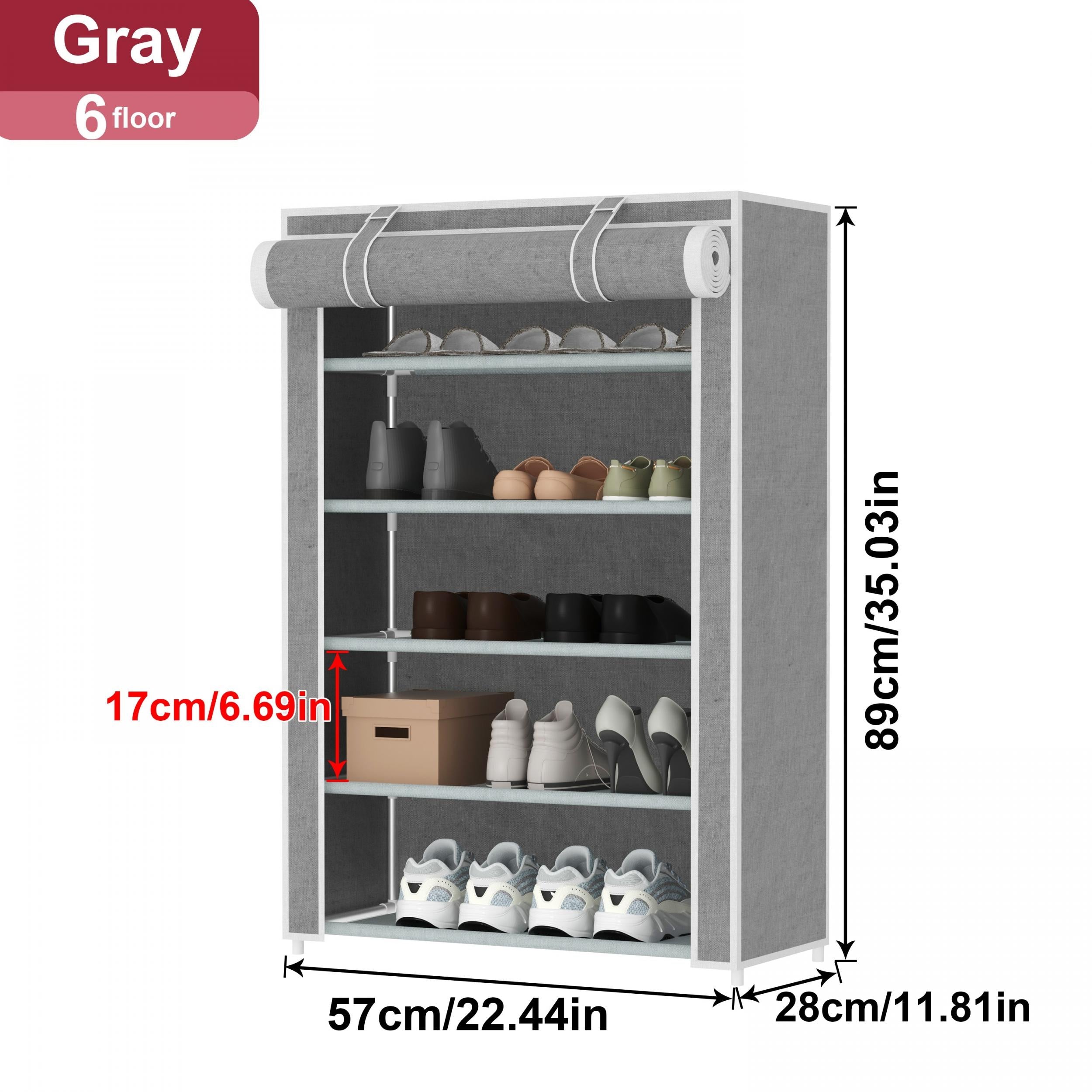 10 Layer Standing Shoes Rack Large Capacity Shoe Shelf Organizer