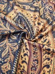 Retro Leggings Women's Paisley Print High Stretch Leggings