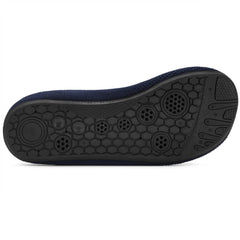 Women's Knit Indoor Sock Slippers Comfy Round Toe Anti-skid House Shoes