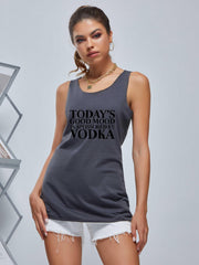 Loose Tank Top Sports Yoga Running Top