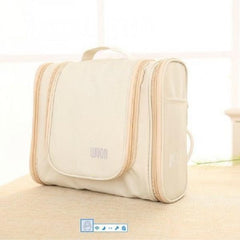 Men Hanging Cosmetic Bag Travel Portable Beautician Make Up Bag Cosmetics Organi