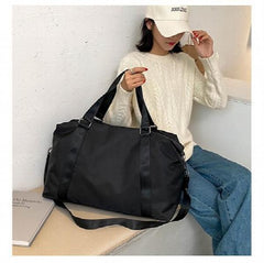 DIGERUI Large Travel Bag Women Cabin Tote Bag Handbag Nylon Waterproof