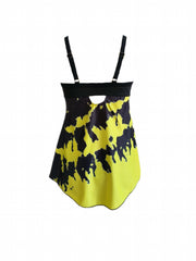 Tie Dye Tankini Set for Women