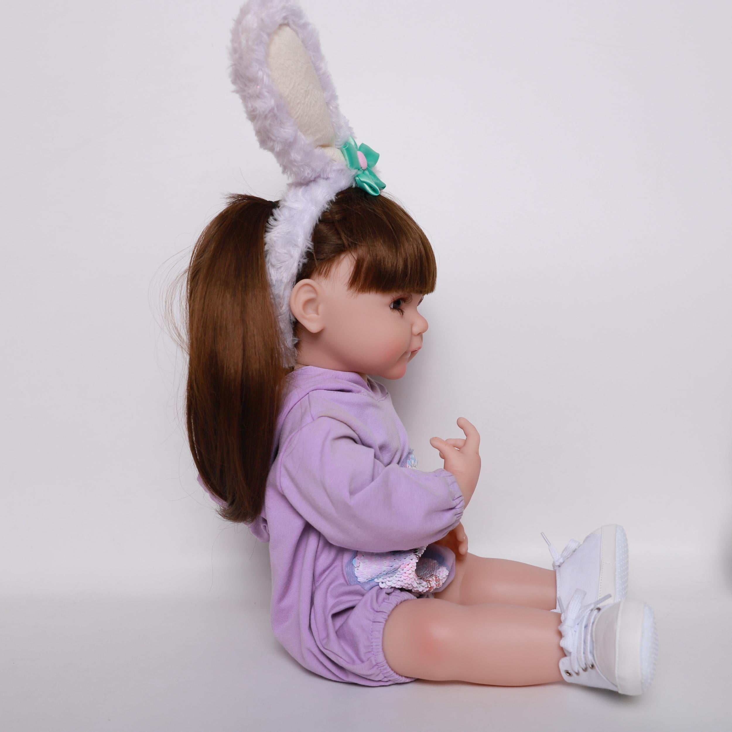 22 Inch Realistic Newborn Baby Doll Reborn Baby Dolls for Girls Boys