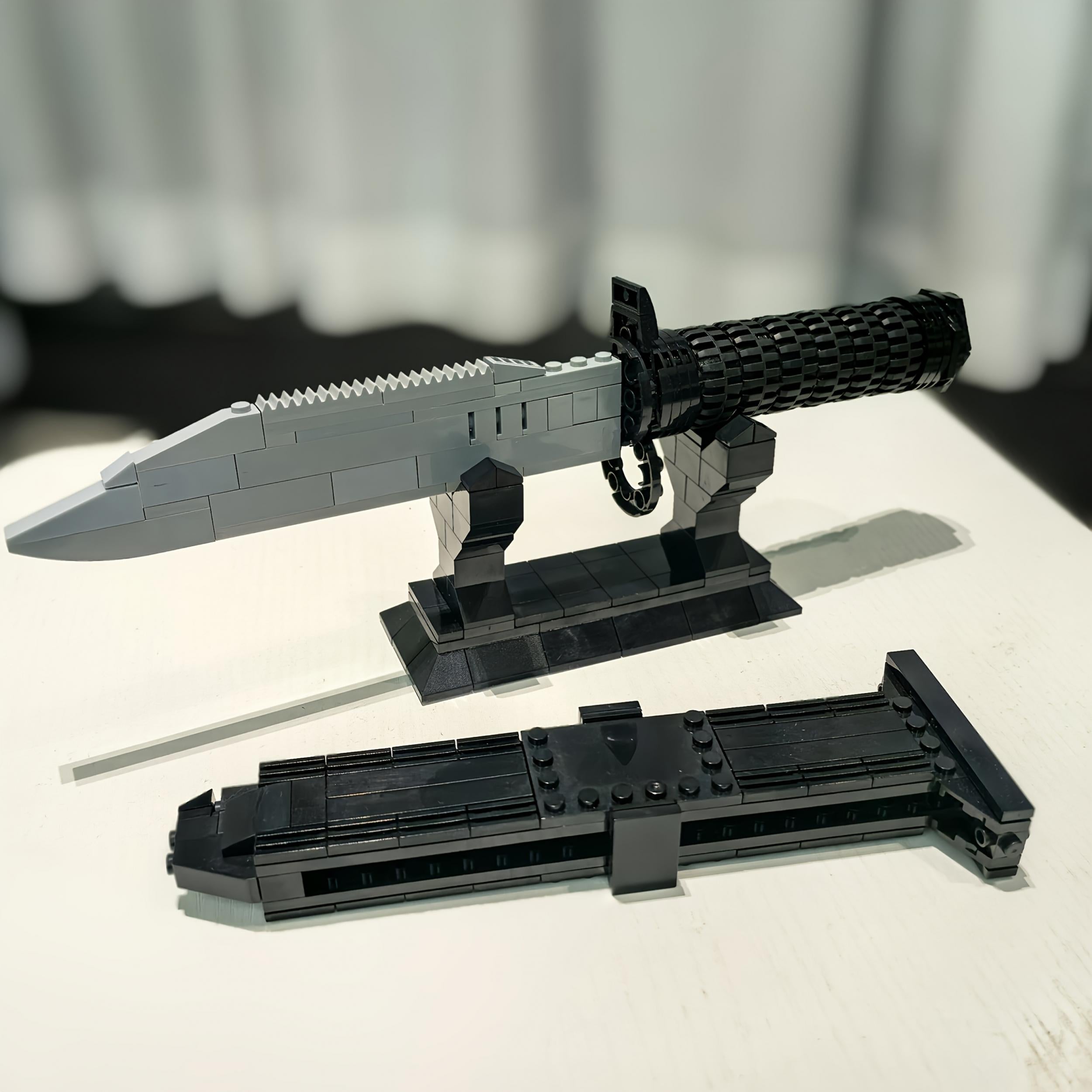 M9 Bayonet Combat Model Puzzle Assembly Toy Moc Building Block