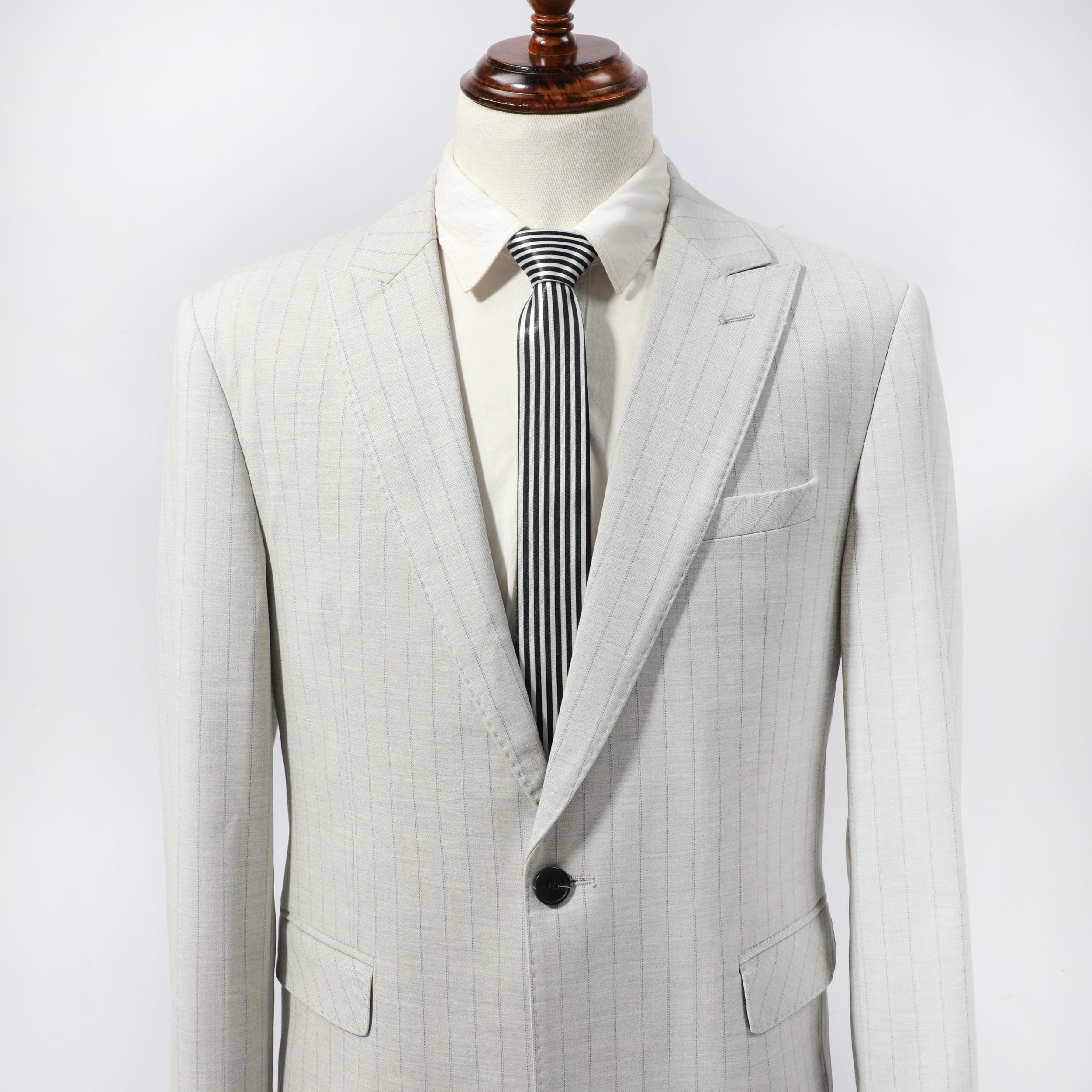 Men's Striped Plaid Tie Necktie Business Wedding Party Gift