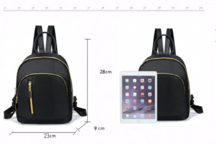 Waterproof Oxford Backpack for Women Girls School Travel Tote Shoulder Bag