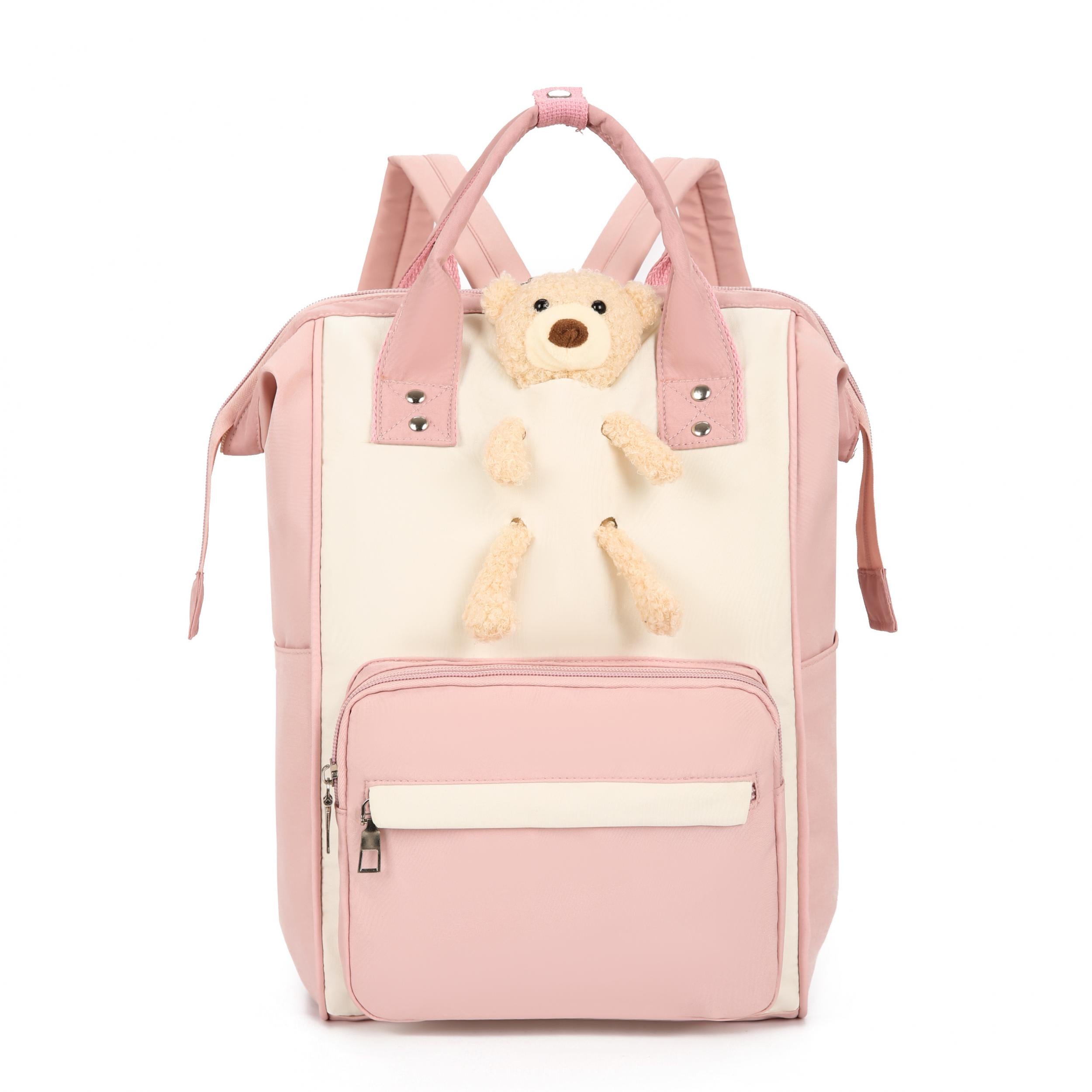 Bear Mommy Bag Large Capacity Waterproof Backpack