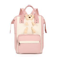 Bear Mommy Bag Large Capacity Waterproof Backpack