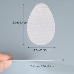 4pcs Rubber Self Adhesive Stickers For High Heel Outsoles