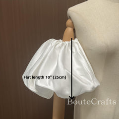 Satin Bridal Gown Wedding Dress Shawl Romantic Style Breathable