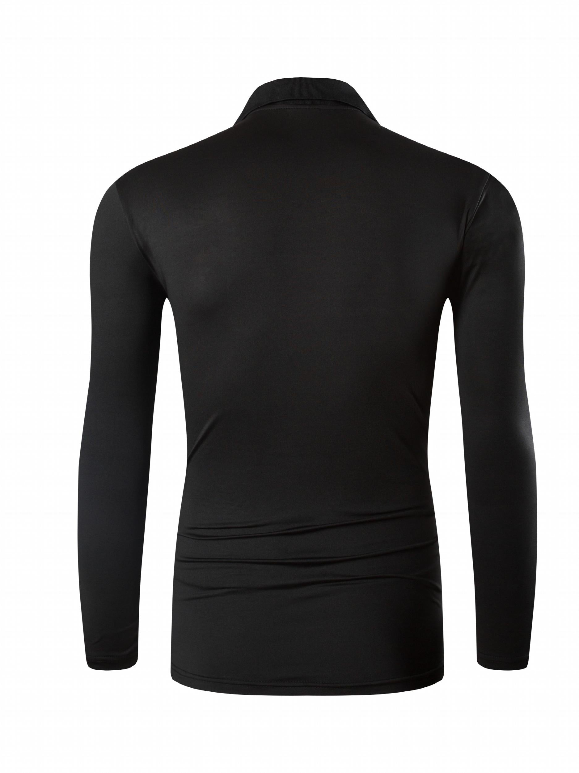 Men's Turndown Collar Quick-dry Long Sleeve Shirt