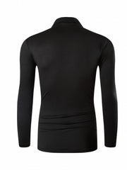 Men's Turndown Collar Quick-dry Long Sleeve Shirt