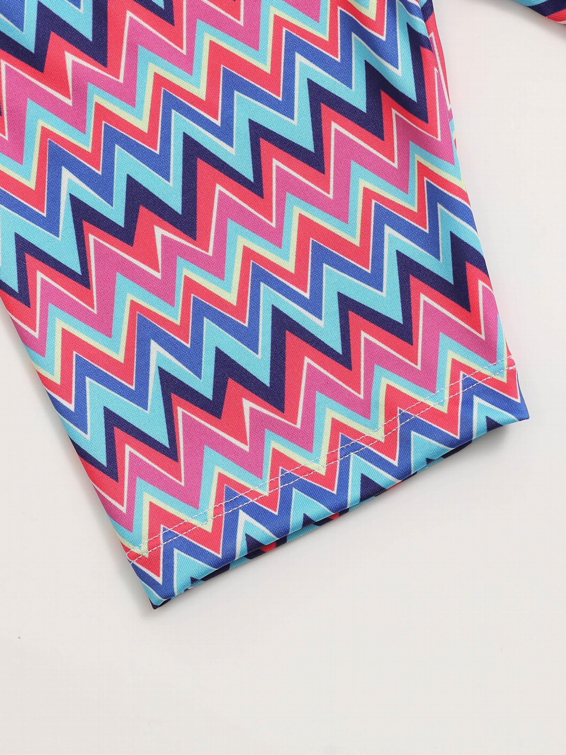 Toddler Girls Geometric Pattern Dance Shorts Breathable Stretchy