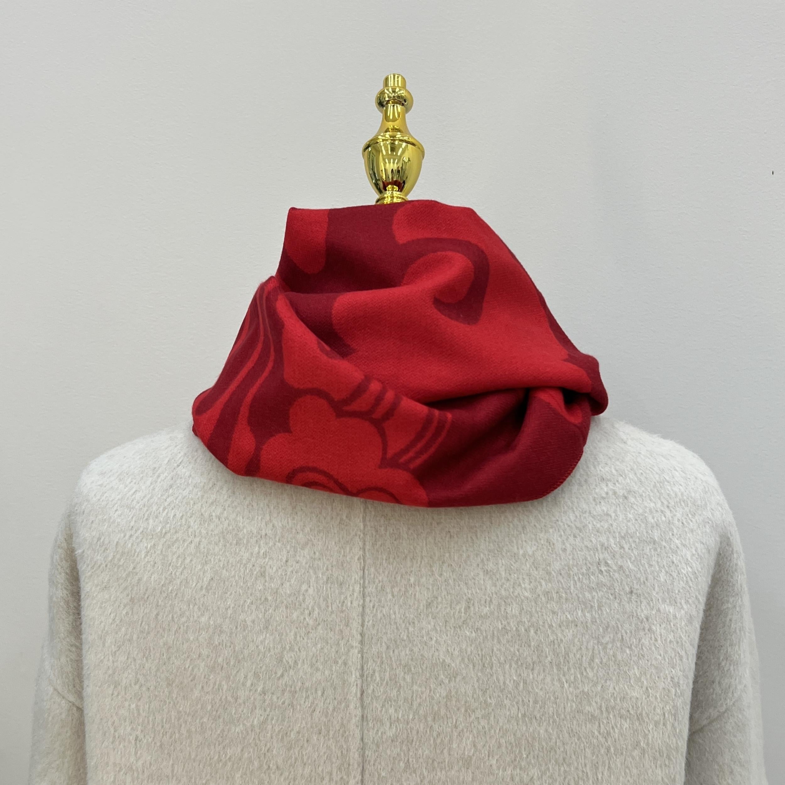 Red Cloud Blessing Scarf Celebration Annual Meeting Scarf Lucky Scarf