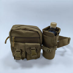 Tactical Waist Pack with Water Bottle Holder for Outdoor Activities