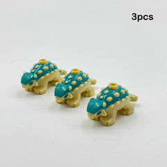3pcs Ankylosaurus Model Building Blocks DIY Toys for Christmas Gift