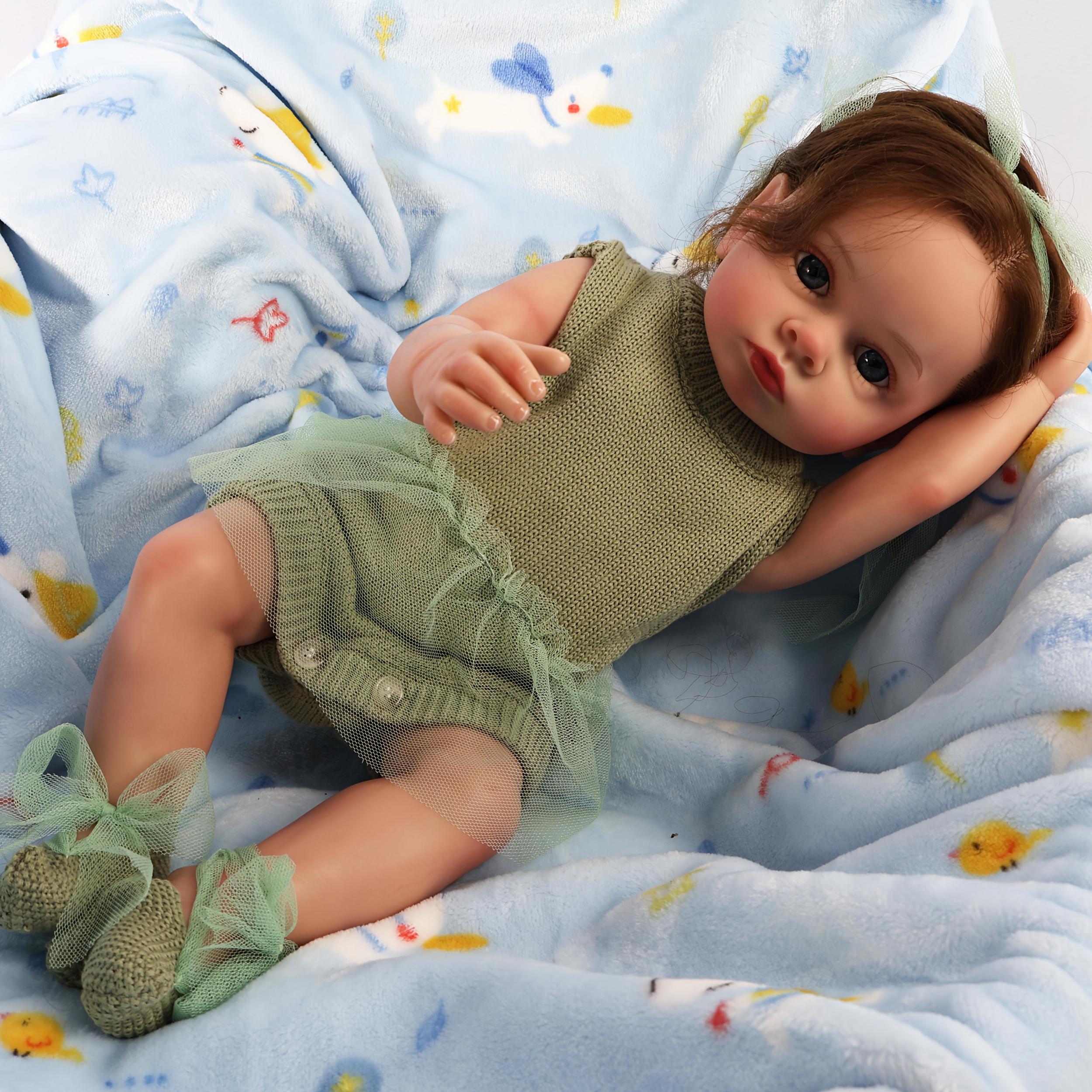 Realistic Reborn Doll 55-88cm Lifelike Birthday Toy