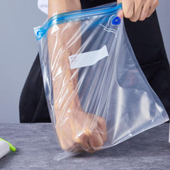 Vacuum Sealer Bag Set with Hand Pump and Sealing Clips