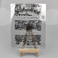 1pc Christ Clear Stamps For Scrapbooking Embossing DIY Template Greeting Card