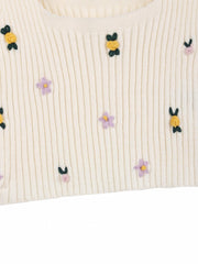 Floral Print Tank Top Summer Sleeveless Top Women's Clothing