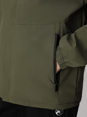 Thermal Windproof Hooded Jacket for Women