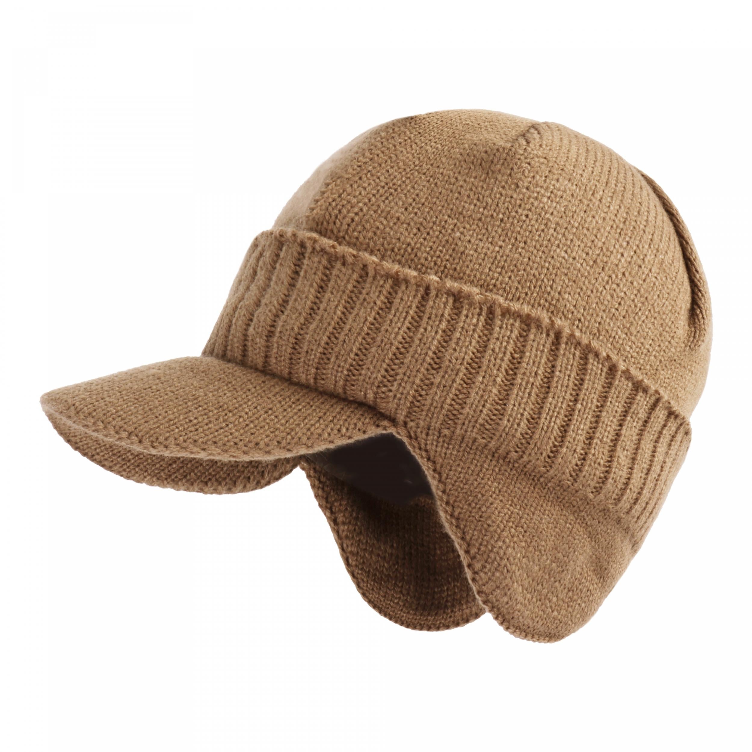 Men's Winter Warm Velvet Knitted Hat With Earflaps
