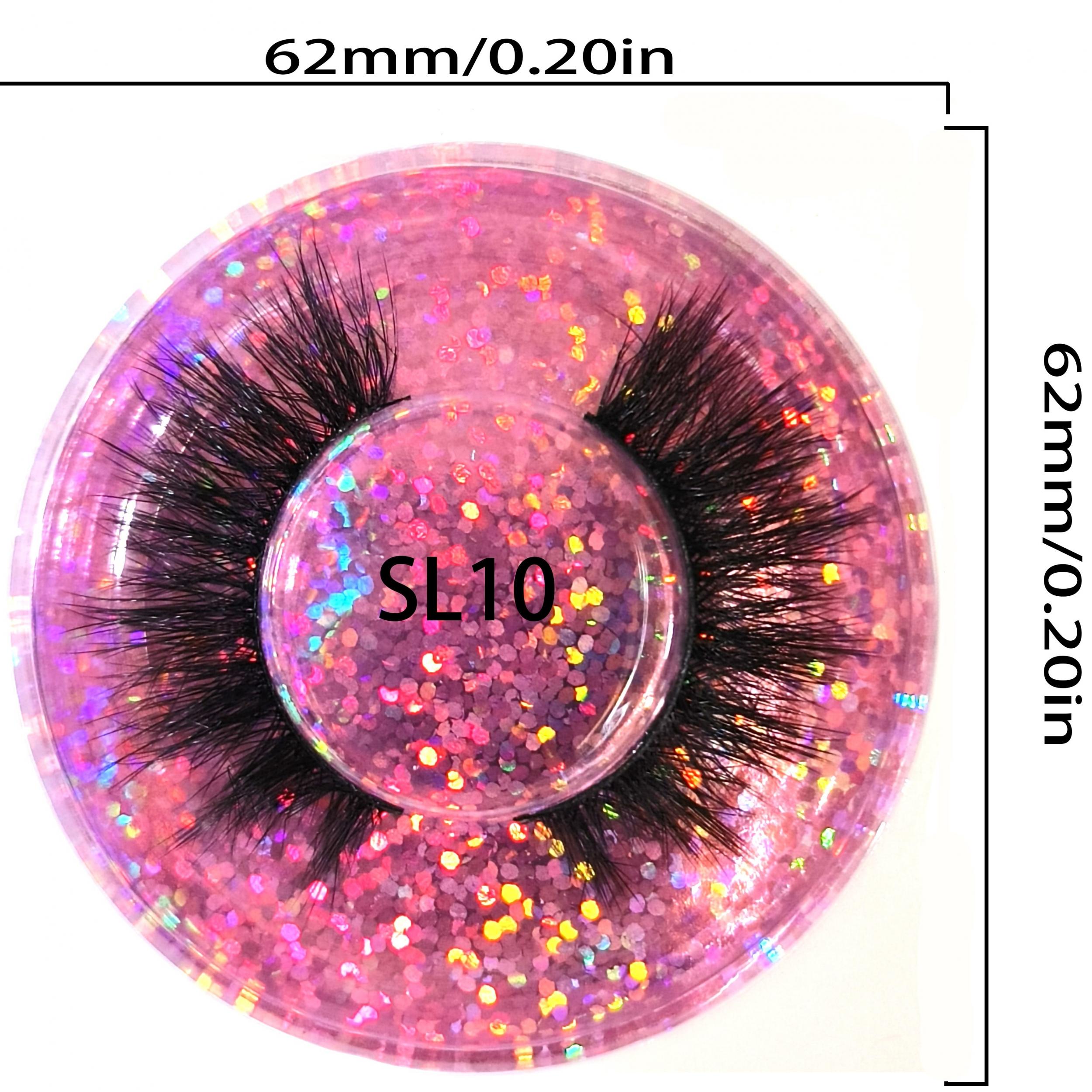 30 Pairs Mixed Style 3D Fluffy Faux Mink Lashes for Daily Makeup