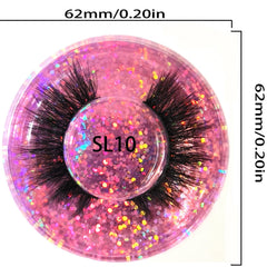 30 Pairs Mixed Style 3D Fluffy Faux Mink Lashes for Daily Makeup