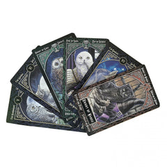 Mini Oracle Card Deck Vintage Tarot Card Fun Camping Game Entertainment