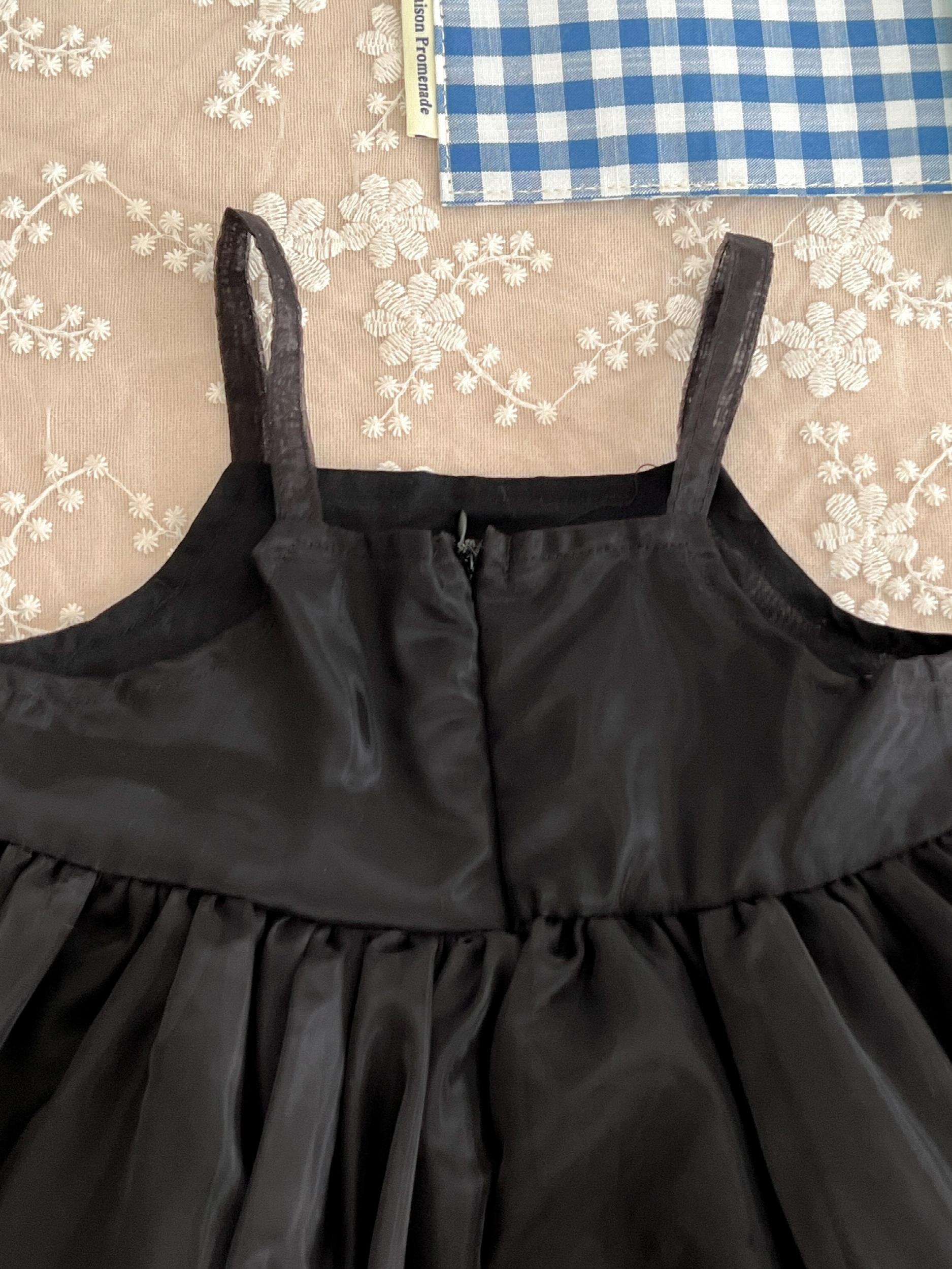 Baby Girls Bowknot Mesh Dress Cotton Cami Princess Dresses