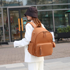 Multifunctional Mommy Bag Large Capacity Lightweight Waterproof Backpack
