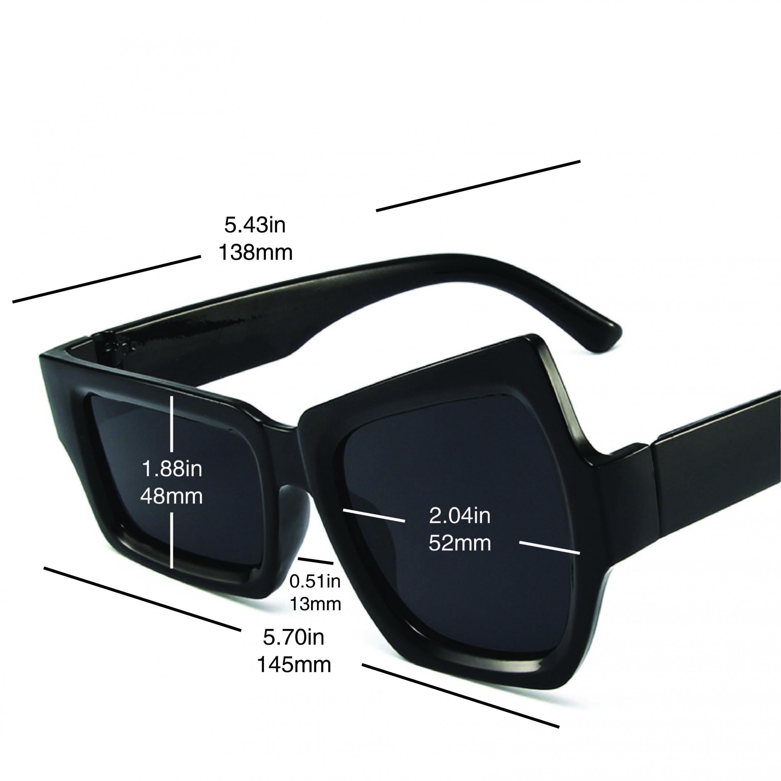 Y2K Irregular Frame Sunglasses for Women Men Hiphop UV400