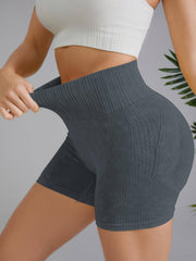 High Waist Sports Yoga Shorts Stretch Biker Women's Activewear