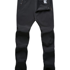 Unisex Thermal Ski Pants with Stretch & Windproof Fleece