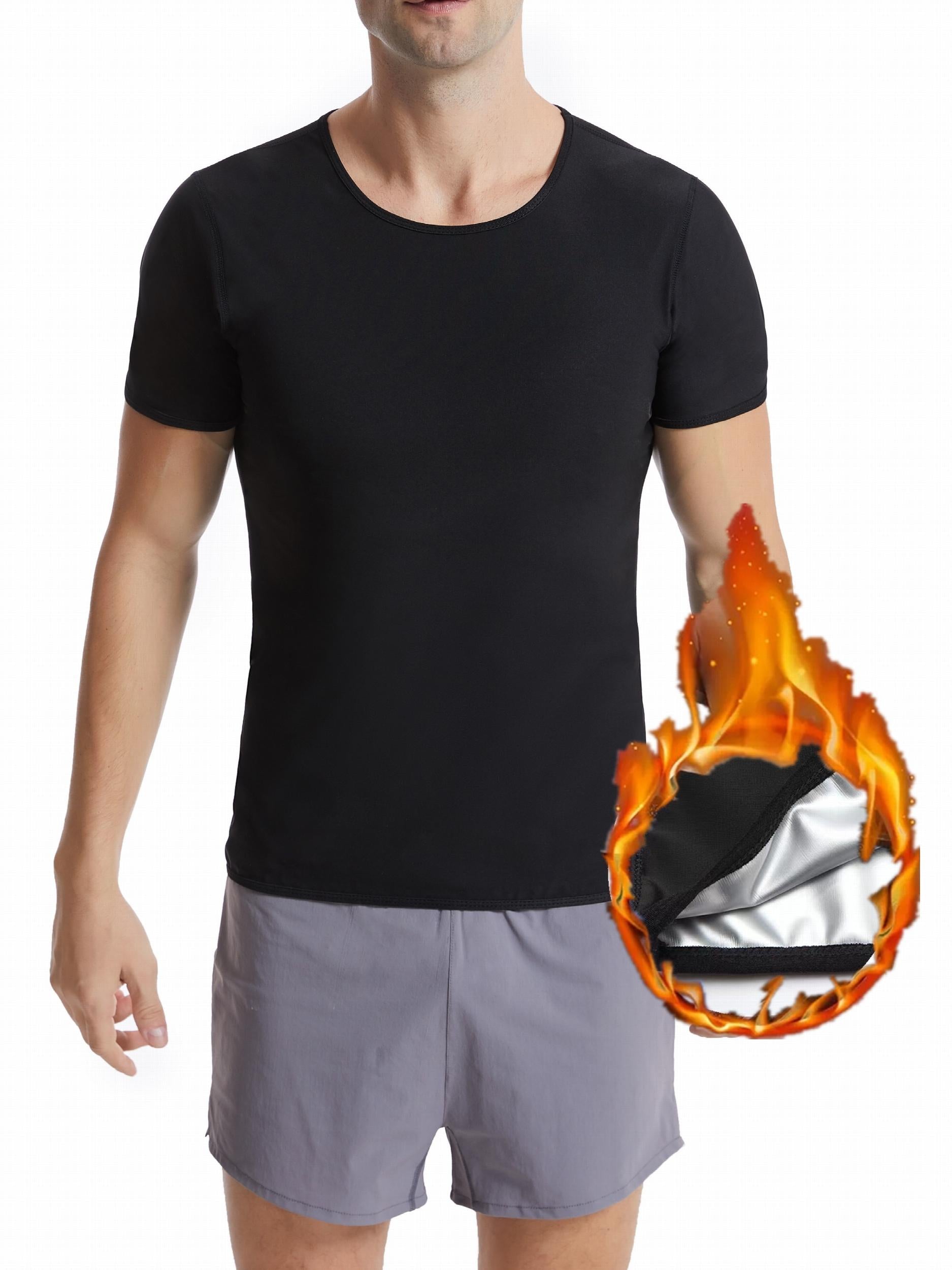 Men's Quick Drying Compression T-Shirt for Fitness Activities