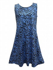 Casual Print Tank Dress for Women