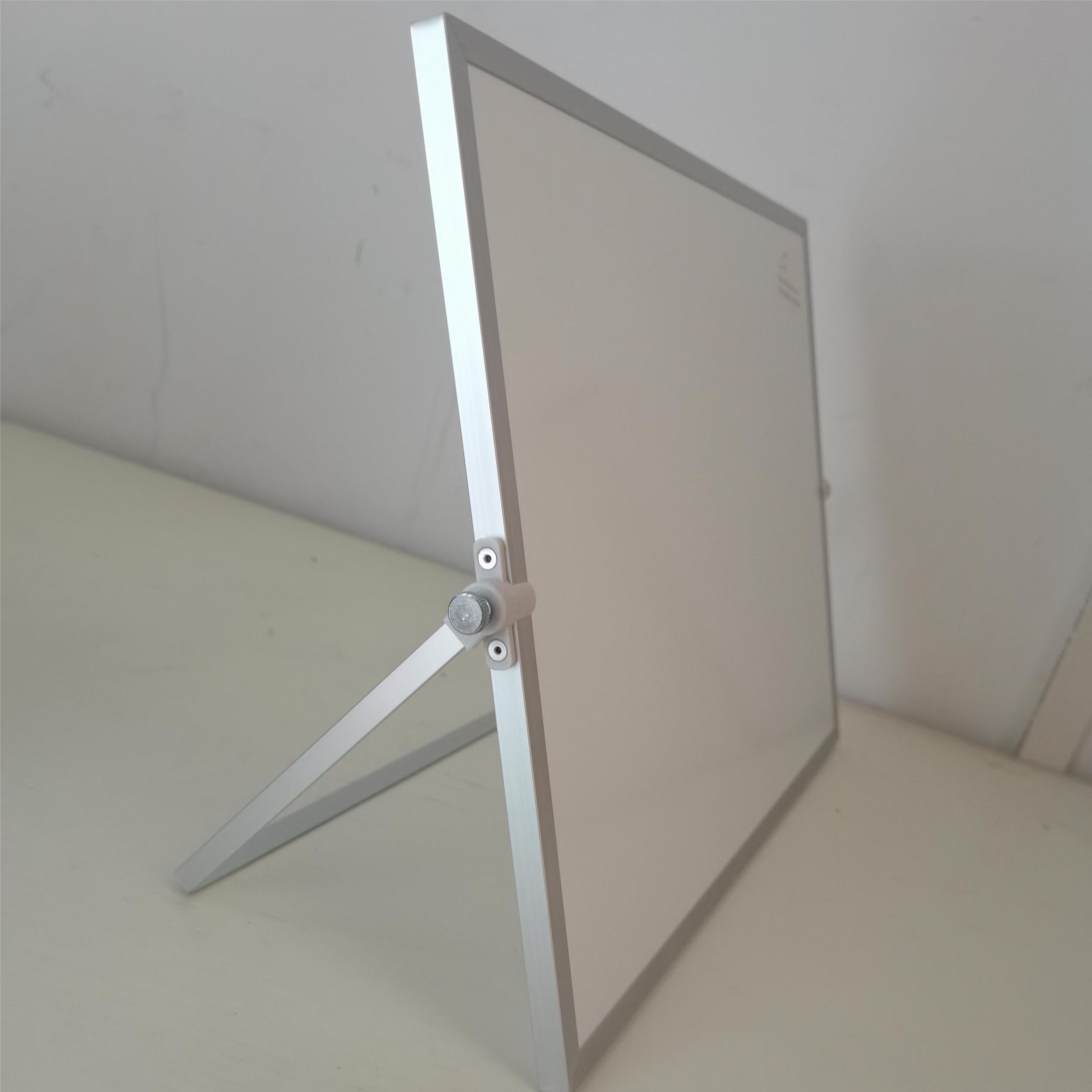 Double Sided Office Whiteboard Set with Markers, Pins, and Eraser