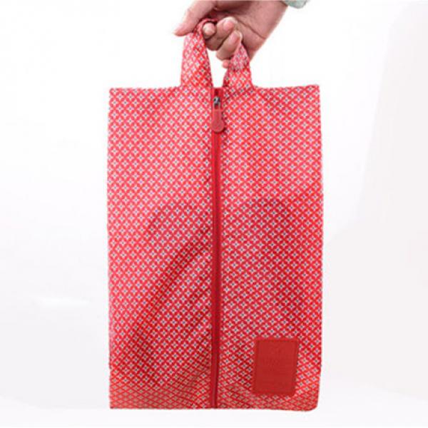 Portable Shoe Organizer Bag for High Heels, Supports Drop Travel Shoes