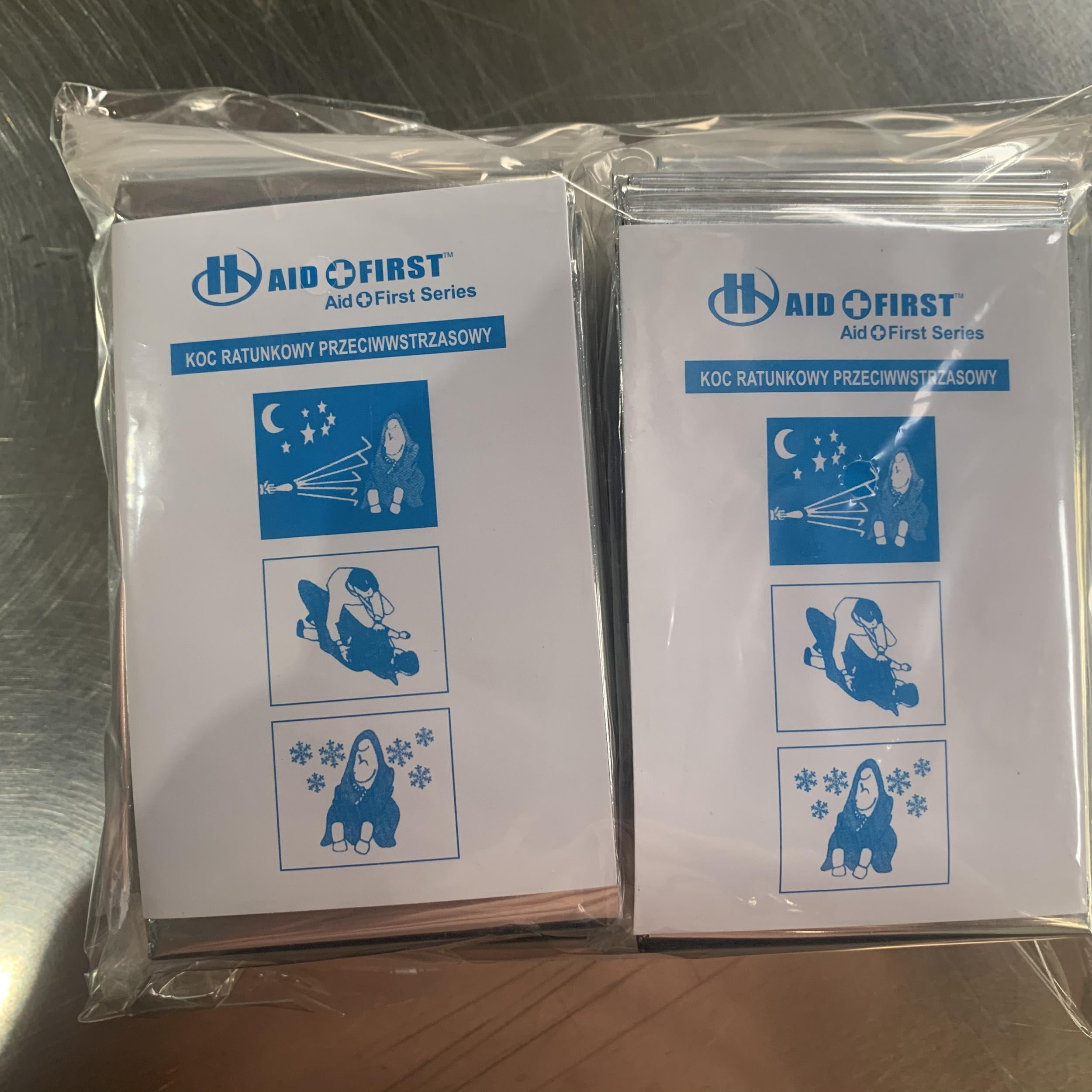 10pcs Disposable Insulated Blankets - Outdoor Camping & Sports