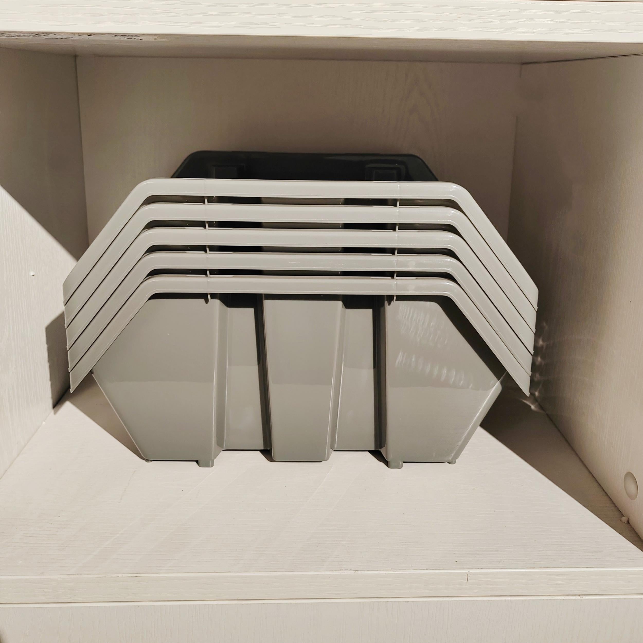 Large Stackable Storage Box Desk Organizer Room Decor Home Decor Kitchen Acce