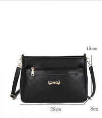 Soft Leather Shoulder Bag for Women Simple Ladies Purse