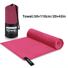 Quick Dry Towel for Travel & Beach Lightweight & Compact Ultrafine Fiber Tow