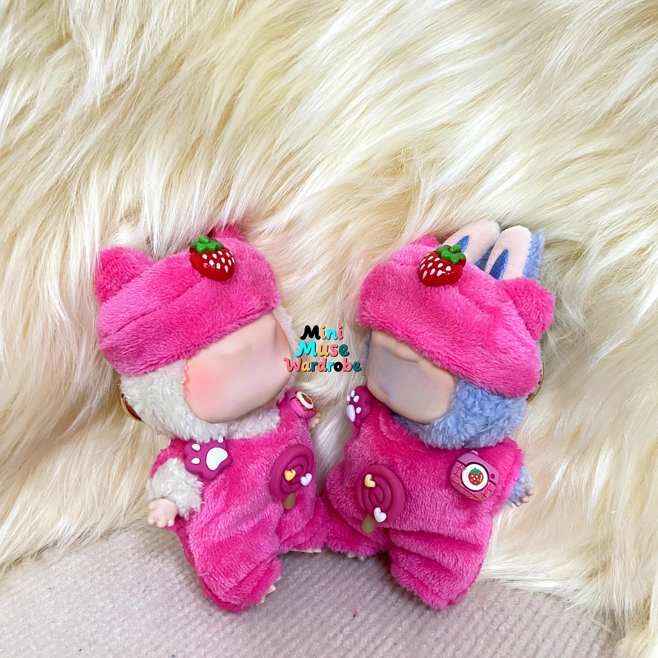 Strawberry Headpiece Doll Clothing Set for 15" Dolls