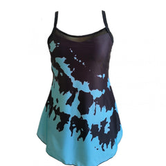 Tie Dye Tankini Set for Women